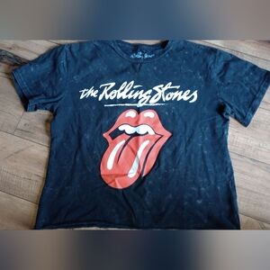 The Rolling Stones Cropped T-shirt